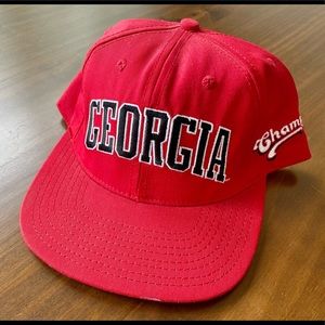 Vintage Starter University of Georgia Champs Hat